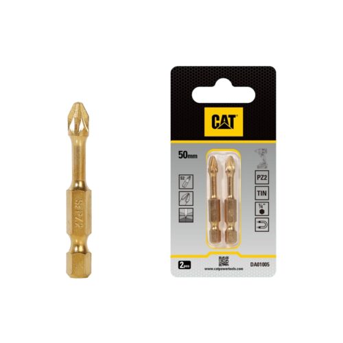 CAT Μύτη κατσαβιδιού αστέρι με μέγεθος PZ2 50mm συσκευασία 2τεμ. DA01005