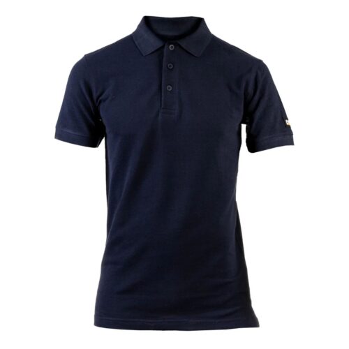 CAT Μπλούζα εργασίας Polo essential navy μπλε 2XL 1620023-10564