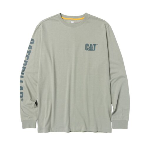 CAT Μπλουζάκι μακρυμάνικο trademark tee πράσινο S 1510034-16-5808