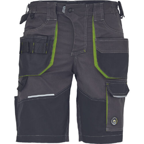 ΒΕΡΜΟΥΔΑ ΕΡΓΑΣΙΑΣ GREENDALE ΑΝΘΡΑΚΙ/ΛΑΙΜ 65%poly-35%cott, 270 g/m² No 64/3XL