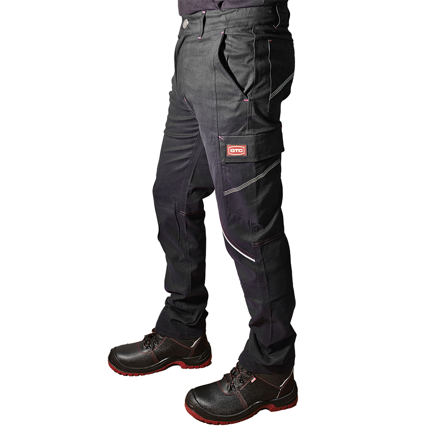 GTC Παντελόνι Εργασίας Theseus Stretch με ελαστίνη Μαύρο No.5XL - Image 2