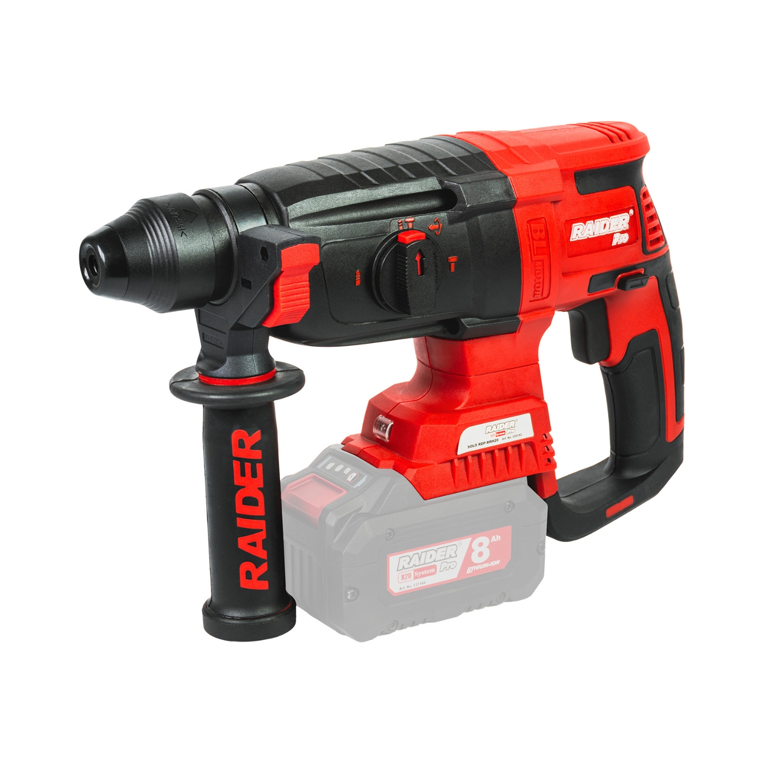 RAIDER R20 Solo Δράπανο περιστροφικό πιστολέτο 3J RDP-BRH20 030183