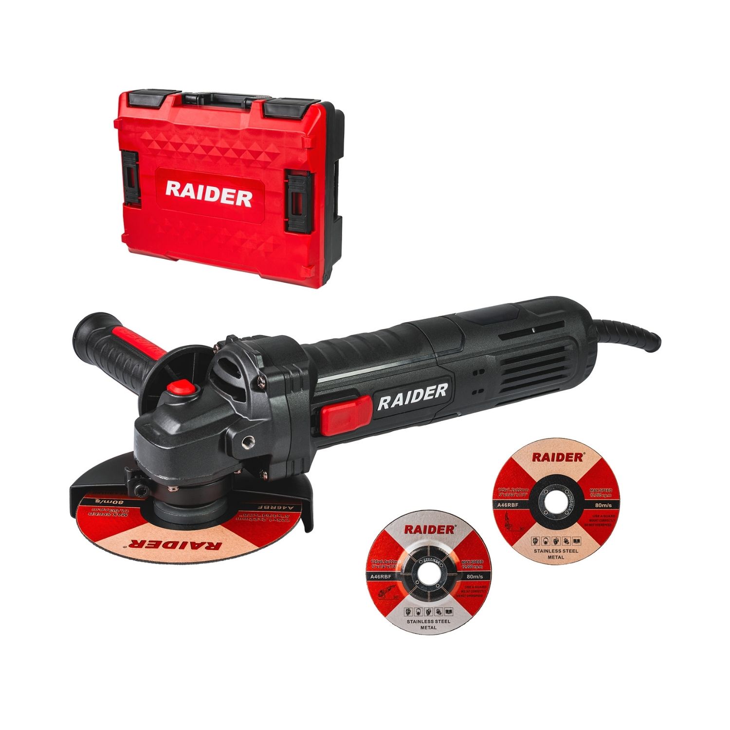 RAIDER Γωνιακός Τροχός 125mm 900W RDP-AG79 020151