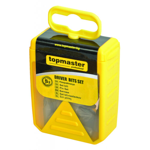 TOP MASTER Μύτη κατσαβιδιού με μέγεθος PH2 25mm συσκευασία 20τεμ. 338703