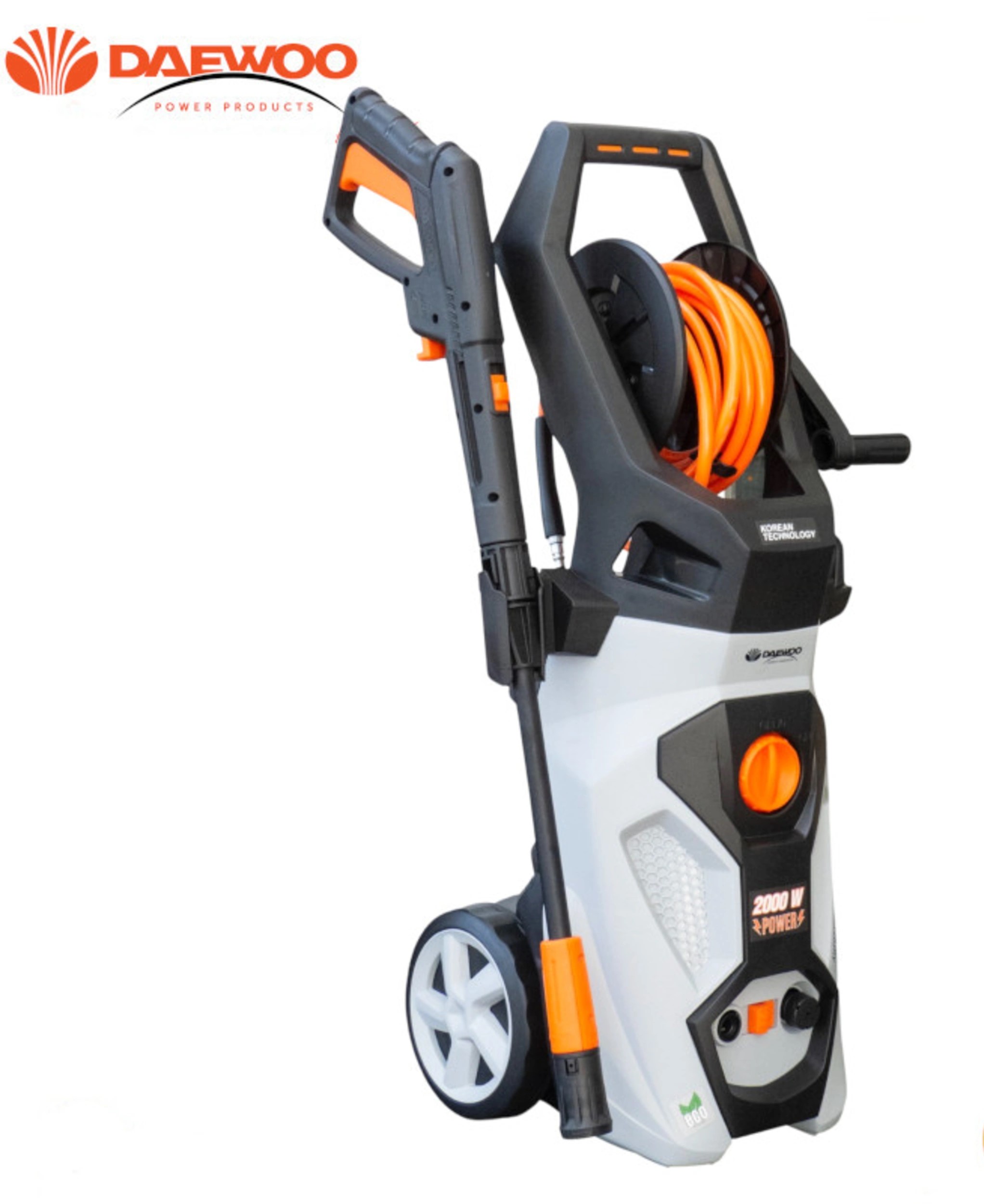 Πλυστικό Daewoo DAX160-2000W-HRL