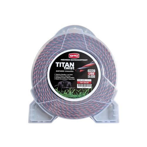 GTC Μεσινέζα στριφτή Titan 3,5mmx35m