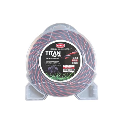 GTC Μεσινέζα στριφτή Titan 5.00mmx17m